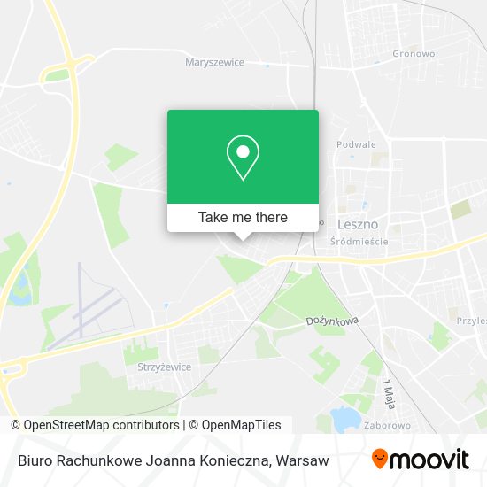 Biuro Rachunkowe Joanna Konieczna map