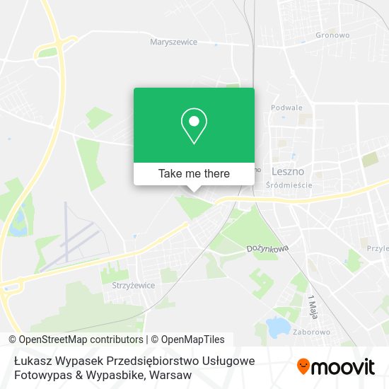 Łukasz Wypasek Przedsiębiorstwo Usługowe Fotowypas & Wypasbike map