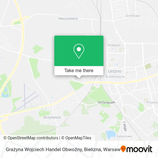 Grażyna Wojciech Handel Obwoźny, Bielizna map