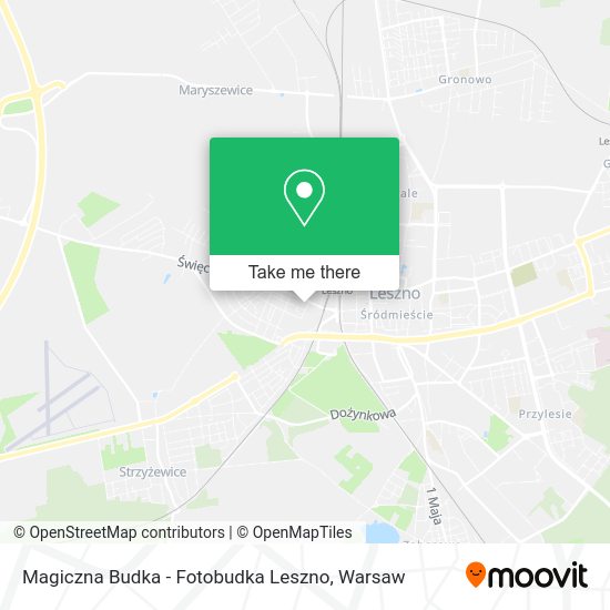 Magiczna Budka - Fotobudka Leszno map