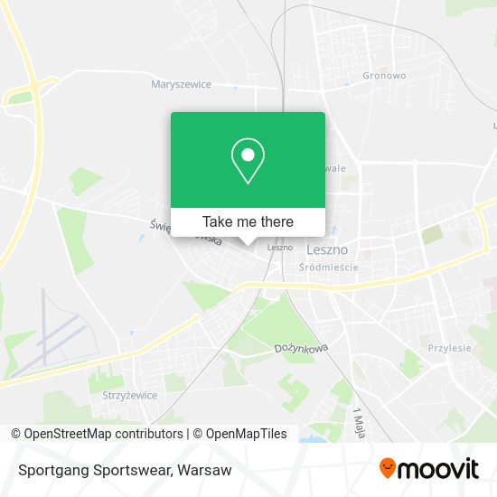 Sportgang Sportswear map