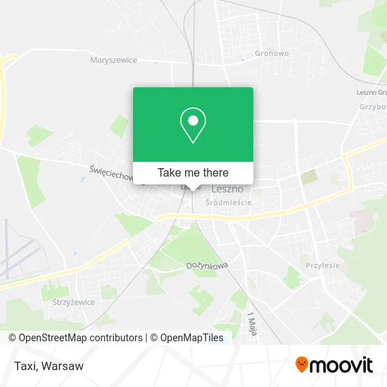 Карта Taxi