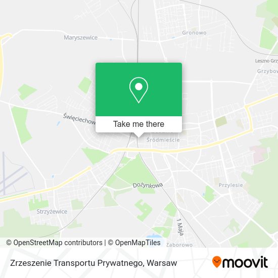 Zrzeszenie Transportu Prywatnego map