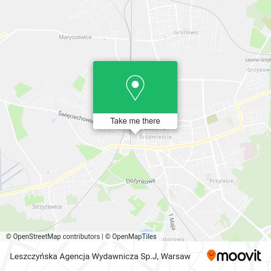 Leszczyńska Agencja Wydawnicza Sp.J map