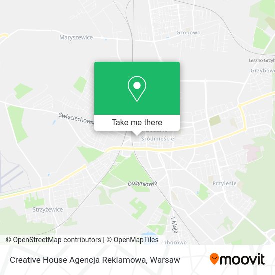 Creative House Agencja Reklamowa map