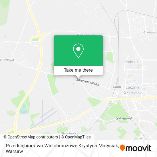 Przedsiębiorstwo Wielobranżowe Krystyna Matysiak map