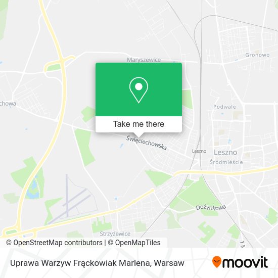 Uprawa Warzyw Frąckowiak Marlena map