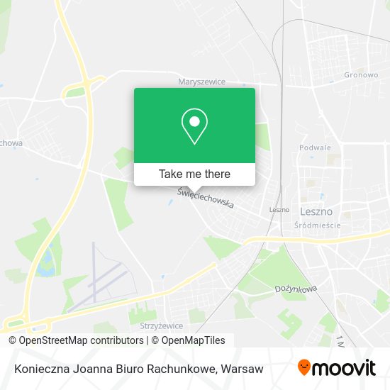 Konieczna Joanna Biuro Rachunkowe map