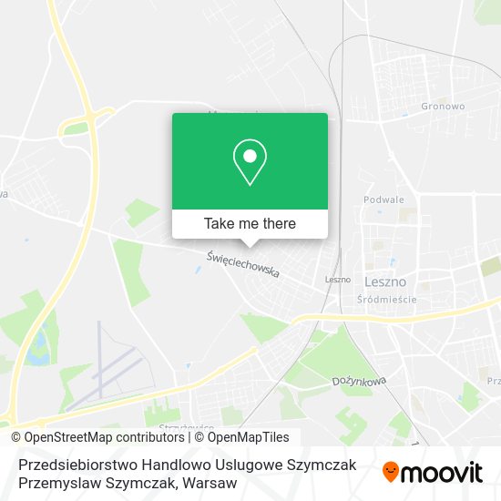 Przedsiebiorstwo Handlowo Uslugowe Szymczak Przemyslaw Szymczak map