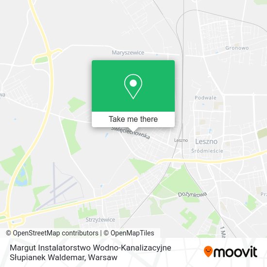 Margut Instalatorstwo Wodno-Kanalizacyjne Słupianek Waldemar map