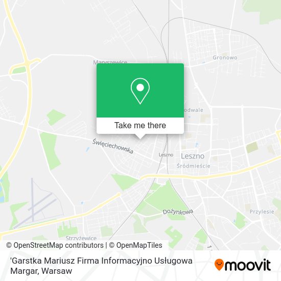 'Garstka Mariusz Firma Informacyjno Usługowa Margar map