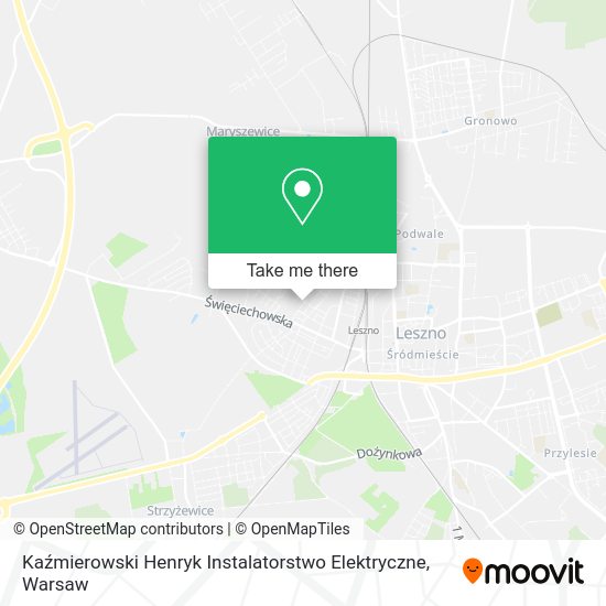 Карта Kaźmierowski Henryk Instalatorstwo Elektryczne