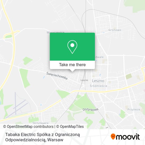 Tabaka Electric Spółka z Ograniczoną Odpowiedzialnością map