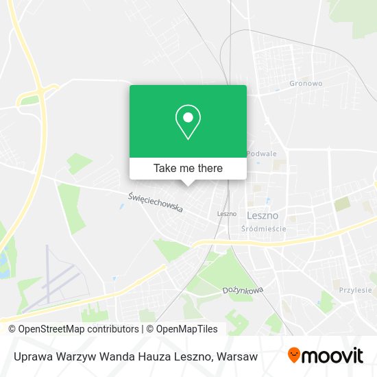 Uprawa Warzyw Wanda Hauza Leszno map