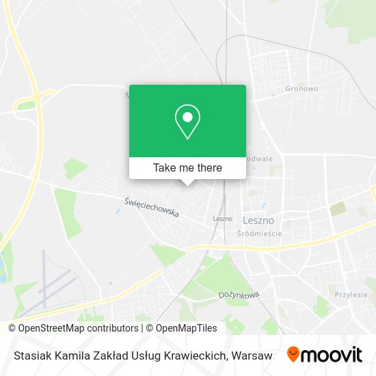 Stasiak Kamila Zakład Usług Krawieckich map