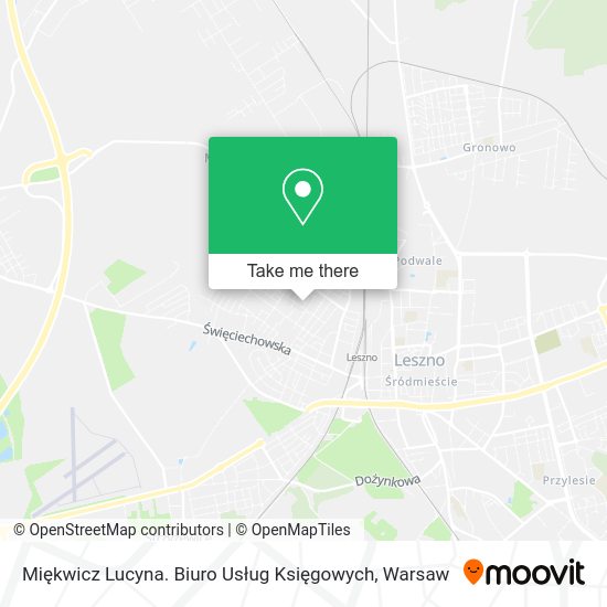 Miękwicz Lucyna. Biuro Usług Księgowych map