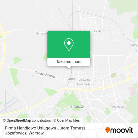 Firma Handlowo Usługowa Jutom Tomasz Józefowicz map