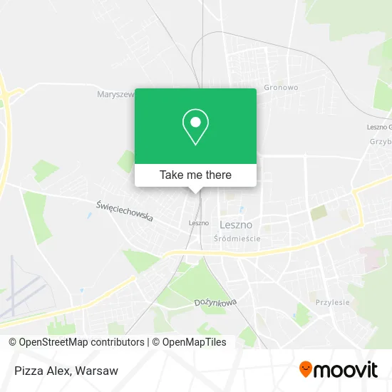 Карта Pizza Alex