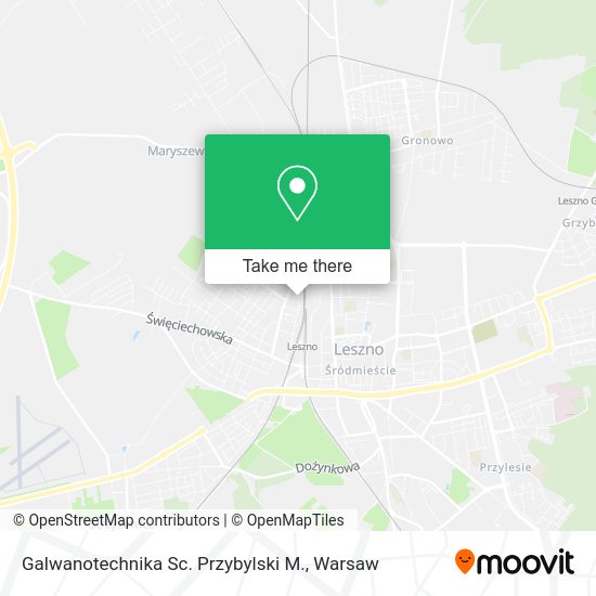 Galwanotechnika Sc. Przybylski M. map