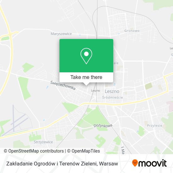 Zakładanie Ogrodów i Terenów Zieleni map