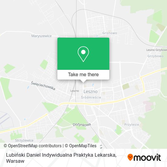 Lubiński Daniel Indywidualna Praktyka Lekarska map