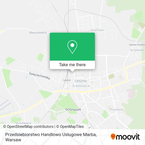 Przedsiebiorstwo Handlowo Uslugowe Marba map