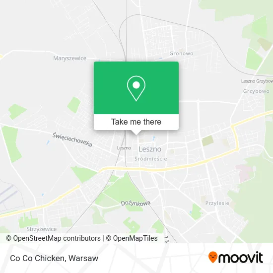 Карта Co Co Chicken