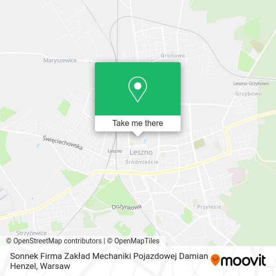 Sonnek Firma Zakład Mechaniki Pojazdowej Damian Henzel map