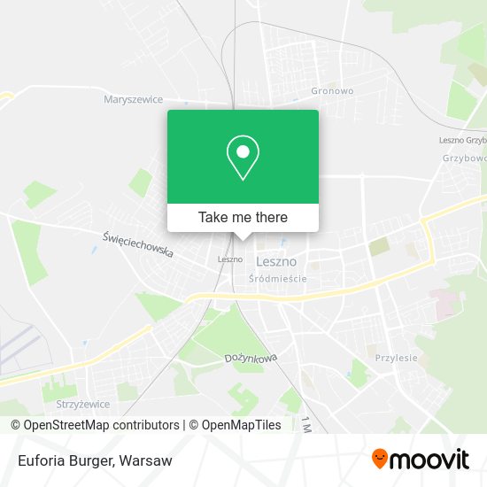 Euforia Burger map