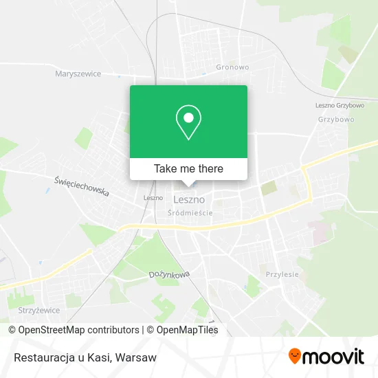 Restauracja u Kasi map