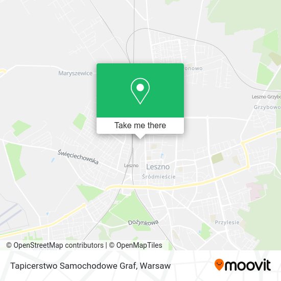 Tapicerstwo Samochodowe Graf map