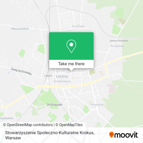 Stowarzyszenie Społeczno-Kulturalne Krokus map