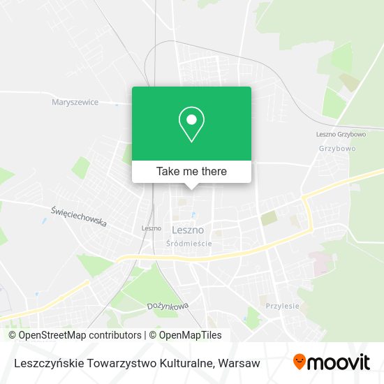 Leszczyńskie Towarzystwo Kulturalne map