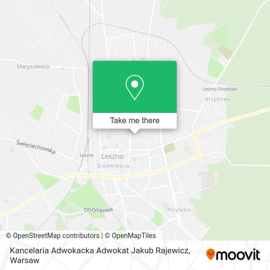 Kancelaria Adwokacka Adwokat Jakub Rajewicz map