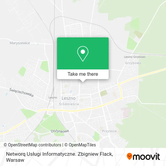 Карта Networq Usługi Informatyczne. Zbigniew Flack