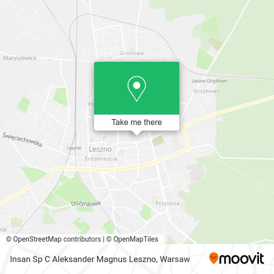 Карта Insan Sp C Aleksander Magnus Leszno