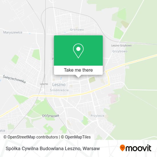 Spółka Cywilna Budowlana Leszno map