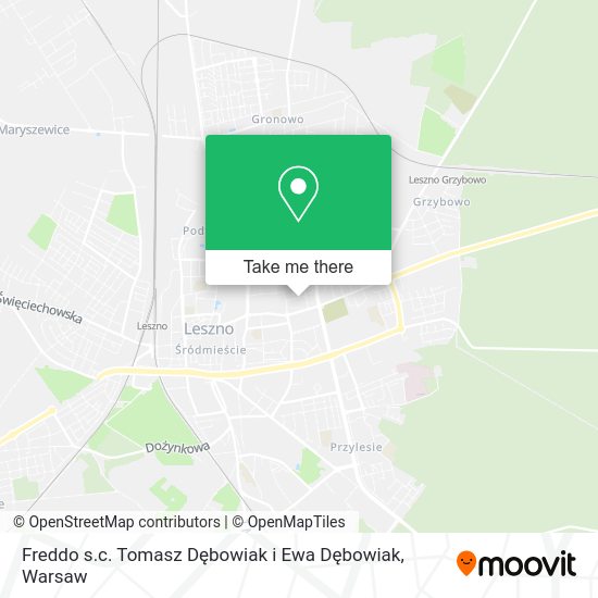 Freddo s.c. Tomasz Dębowiak i Ewa Dębowiak map