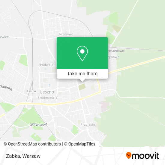 Zabka map