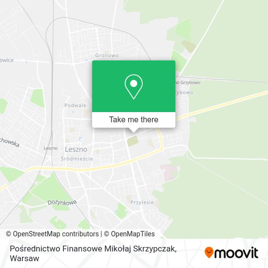 Pośrednictwo Finansowe Mikołaj Skrzypczak map