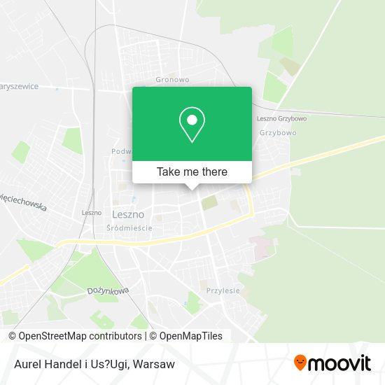 Aurel Handel i Us?Ugi map