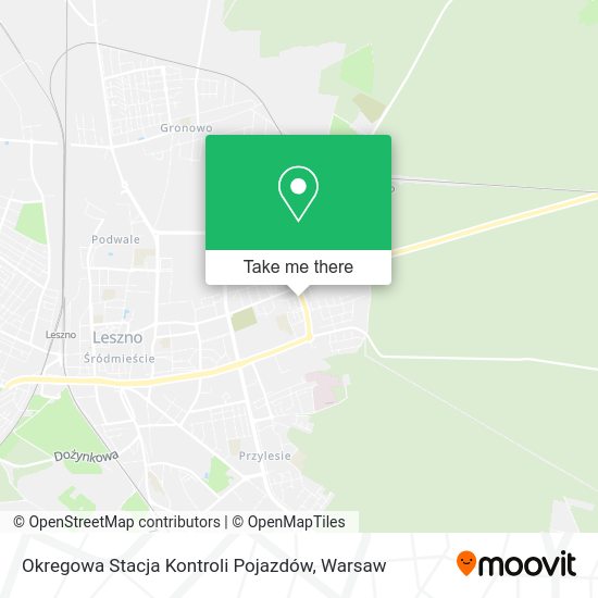 Okregowa Stacja Kontroli Pojazdów map