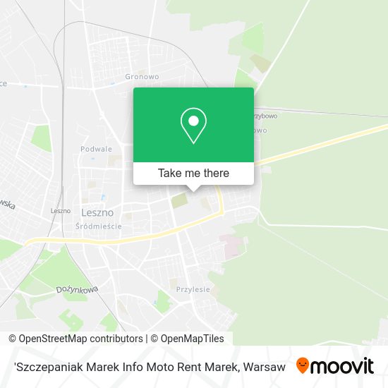 'Szczepaniak Marek Info Moto Rent Marek map