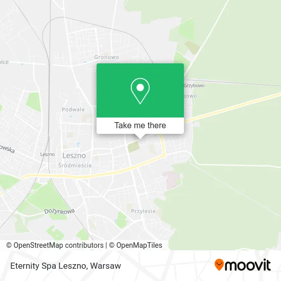 Карта Eternity Spa Leszno