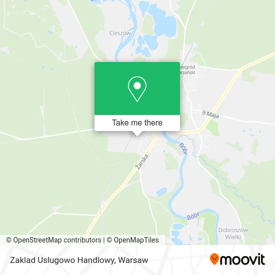 Карта Zaklad Uslugowo Handlowy