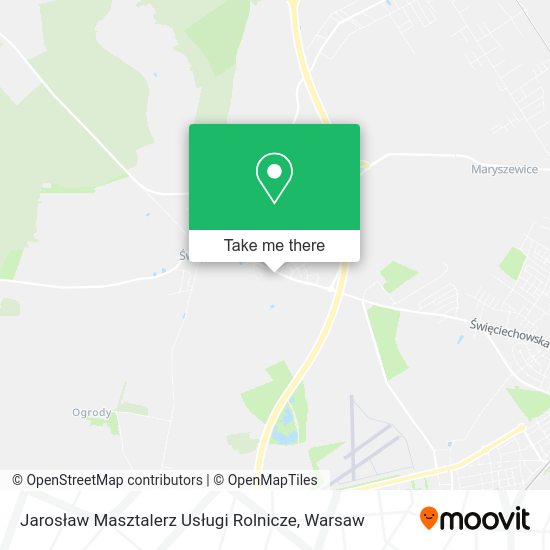 Jarosław Masztalerz Usługi Rolnicze map