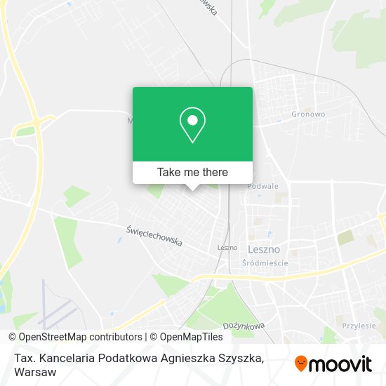 Tax. Kancelaria Podatkowa Agnieszka Szyszka map