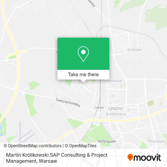 Martin Królikowski SAP Consulting & Project Management map