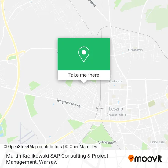 Карта Martin Królikowski SAP Consulting & Project Management