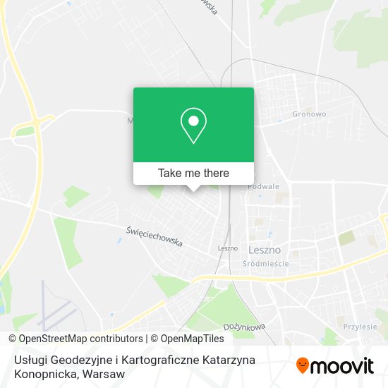 Usługi Geodezyjne i Kartograficzne Katarzyna Konopnicka map